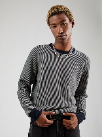 Pullover 'League' di INDICODE JEANS in blu: frontale