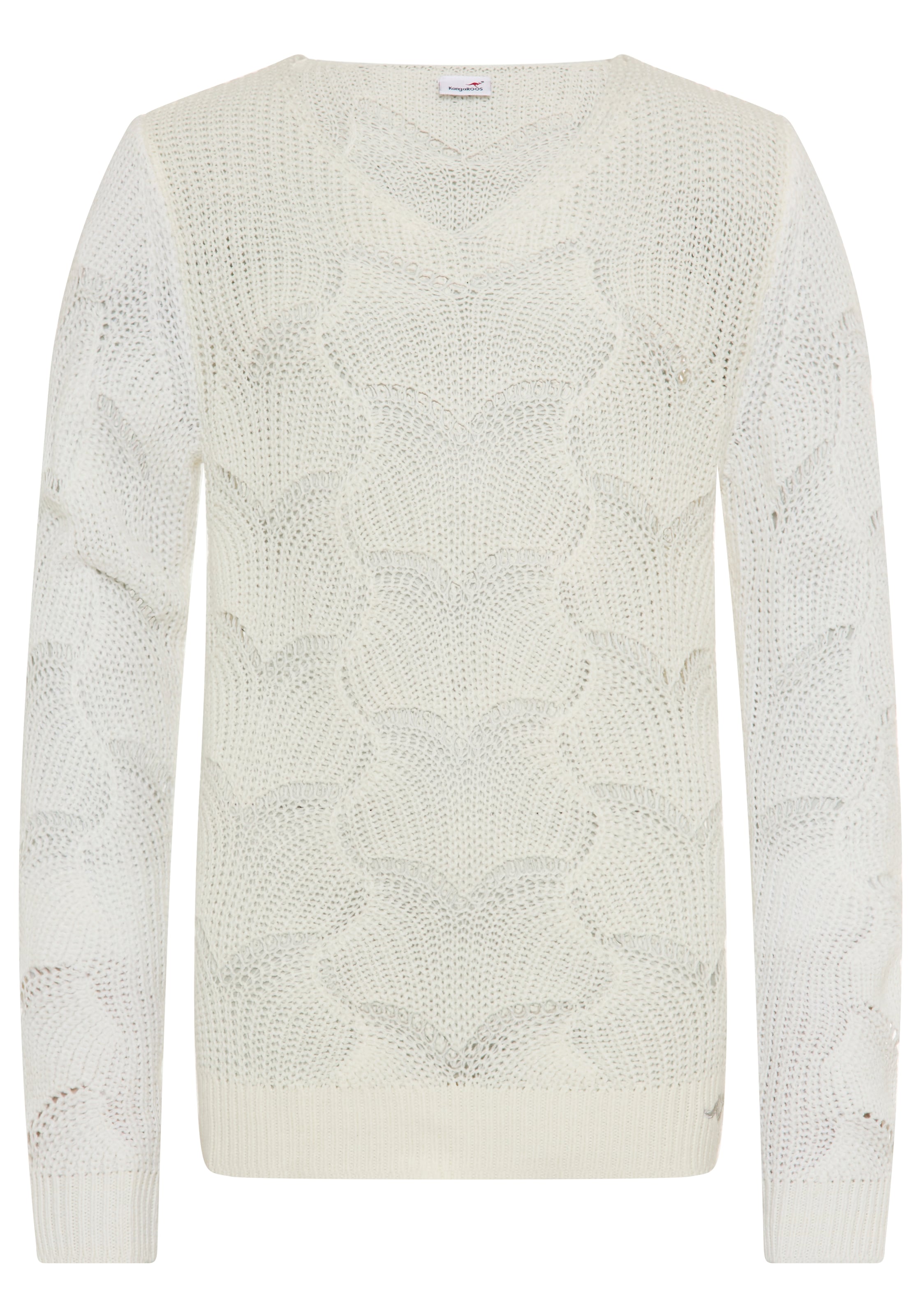 KangaROOS Pullover in naturweiß, Produktansicht