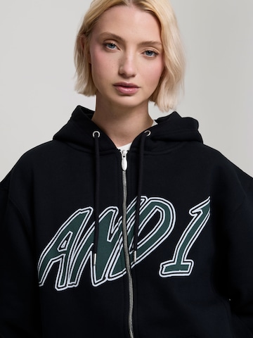 Veste de survêtement AND1 en noir