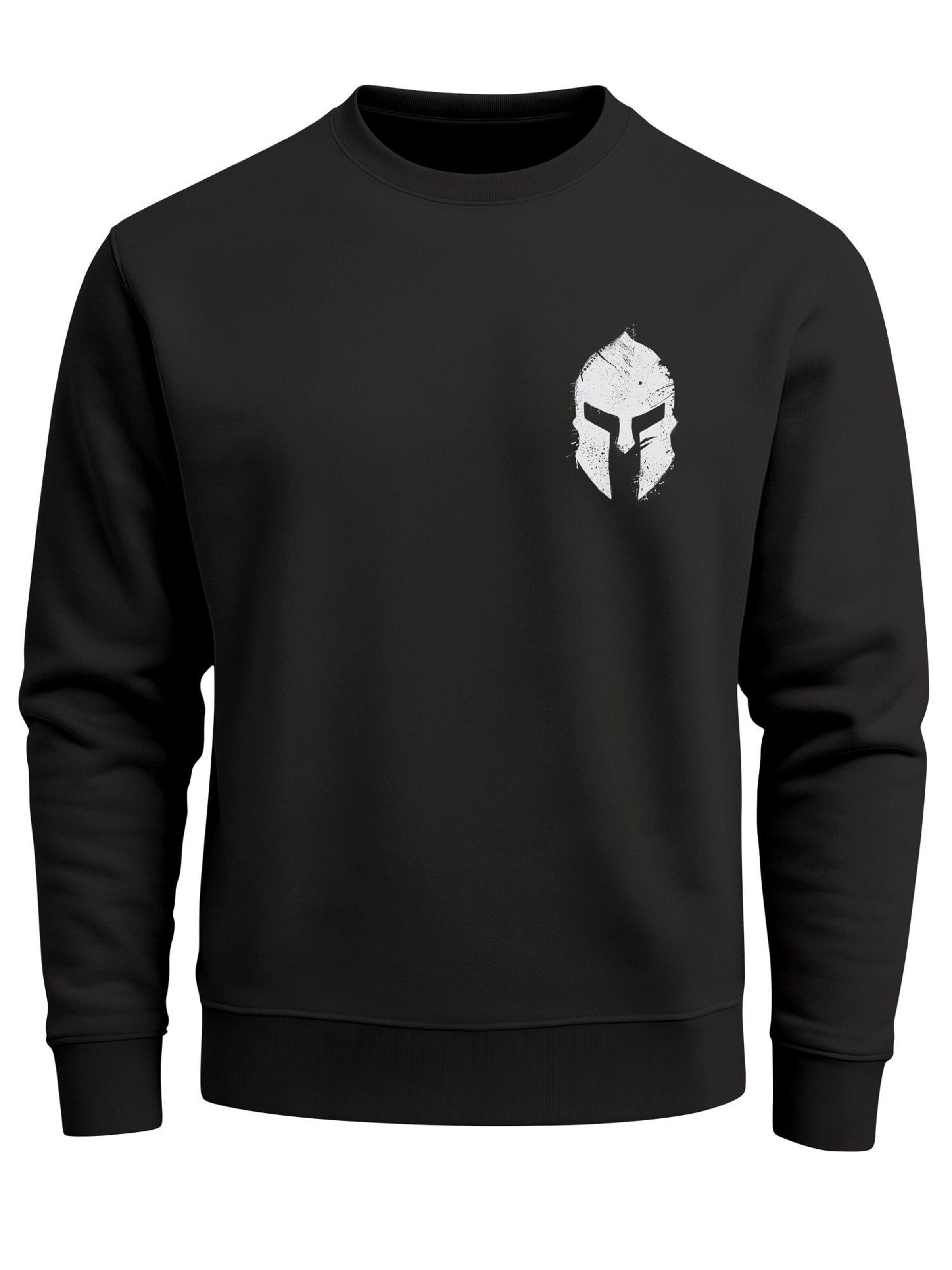Neverless Sweatshirt 'Sparta 1' in Black: front