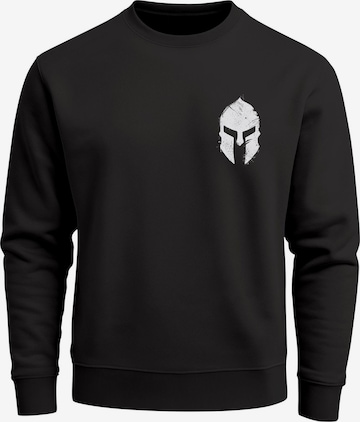 Neverless Sweatshirt 'Sparta 1' in Black: front