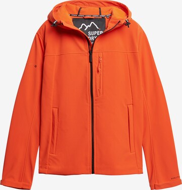 Veste mi-saison Superdry en orange : devant