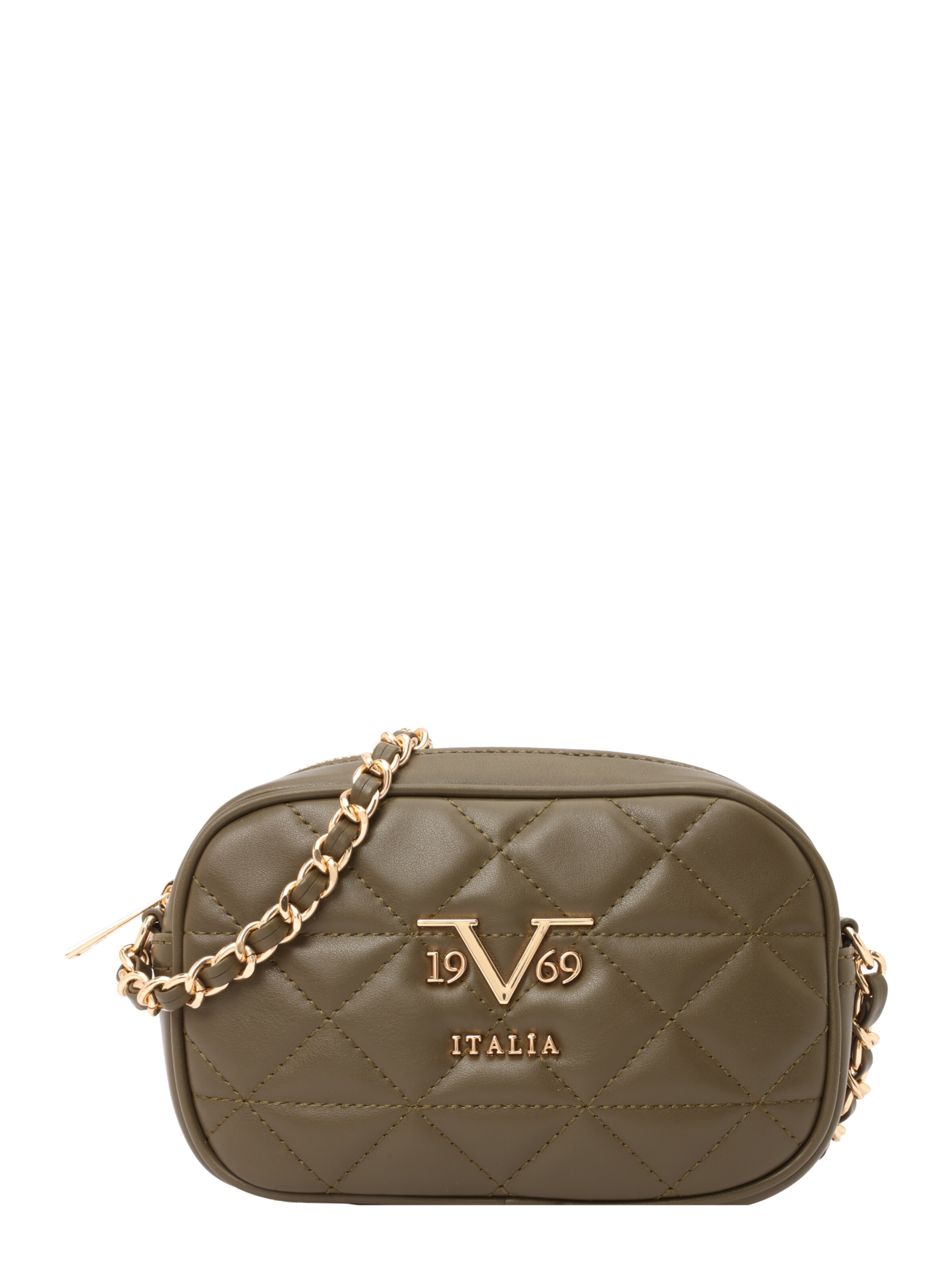 19V69 ITALIA Schoudertas 'Vivi Gold' in Groen: voorkant