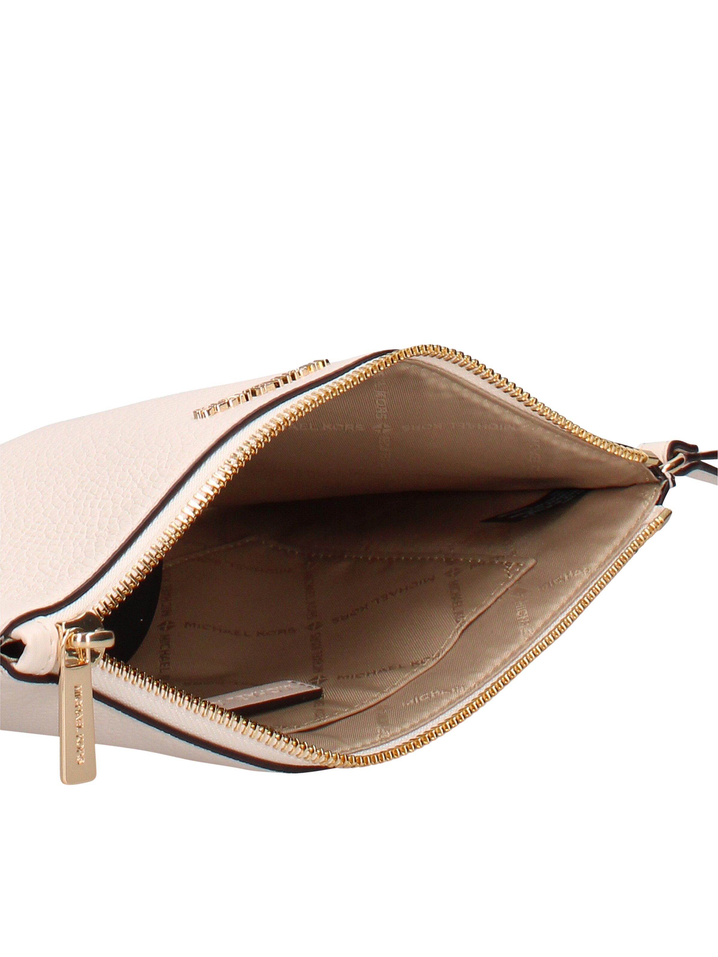 Pochette 'Pochette Michael Kors pelle vera con zip' di Michael Kors in beige