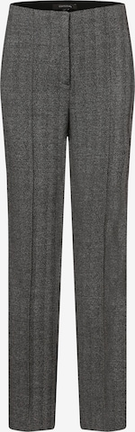 COMMA Regular Pleated Pants in Grey: front