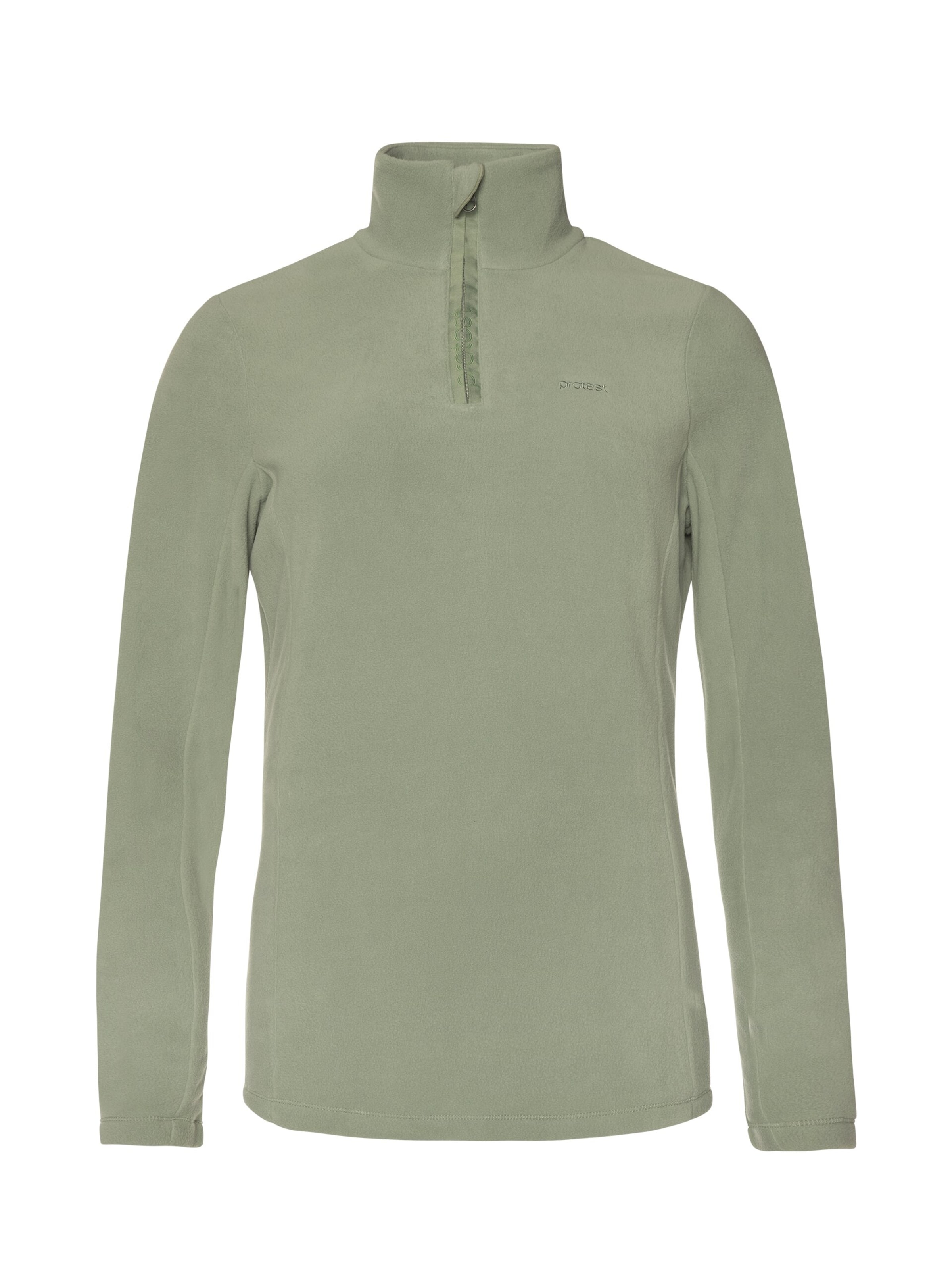 PROTEST Athletic Sweatshirt 'MUTEZ' in Green: front