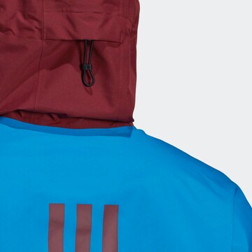 ADIDAS TERREX Skinny Outdoor jacket in Blue