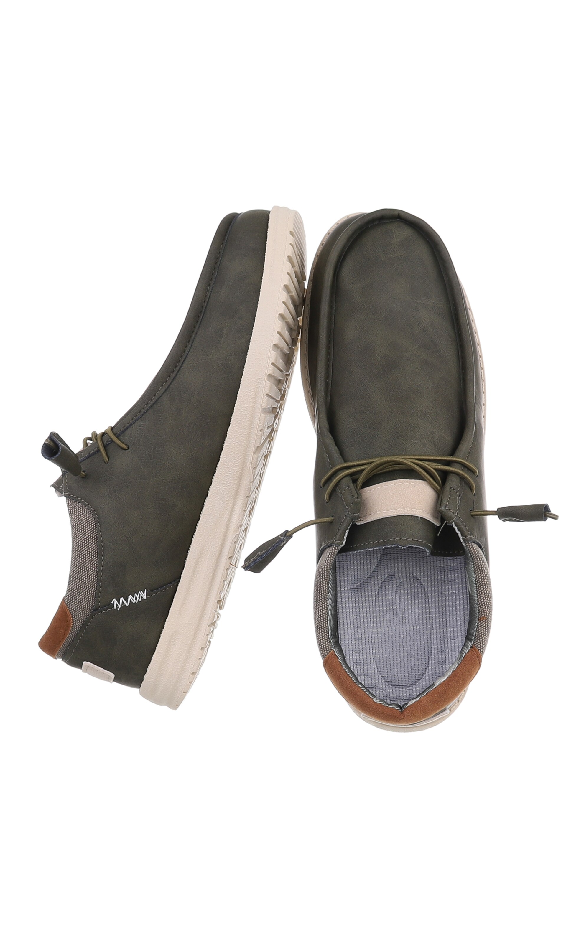 CoolWalk Lace-Up Shoes in Green