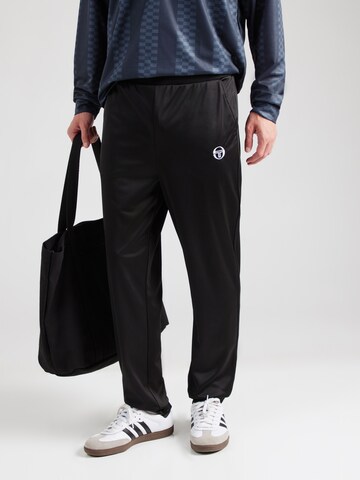 Sergio Tacchini Regular Hose 'SANTOS' in Schwarz: Vorderseite