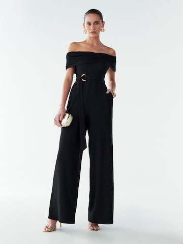 BWLDR Jumpsuit 'Ava' in Black: front