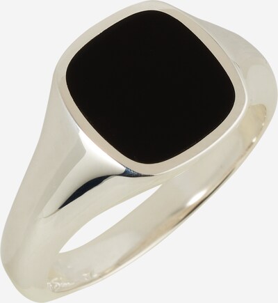 Thomas Sabo Ring in Black / Silver, Item view