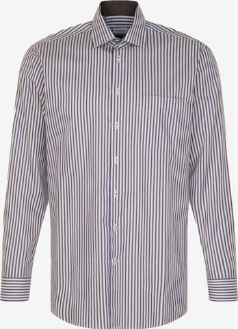 Coupe regular Chemise business SEIDENSTICKER en bleu : devant