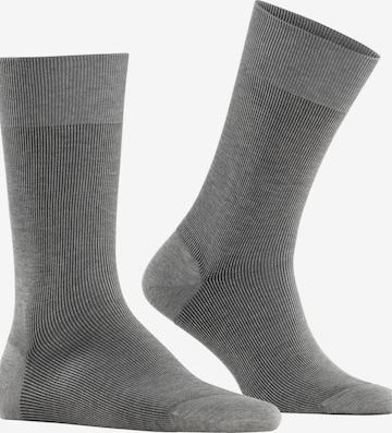 FALKE Socken 'Fine Shadow' in Grau: Vorderseite