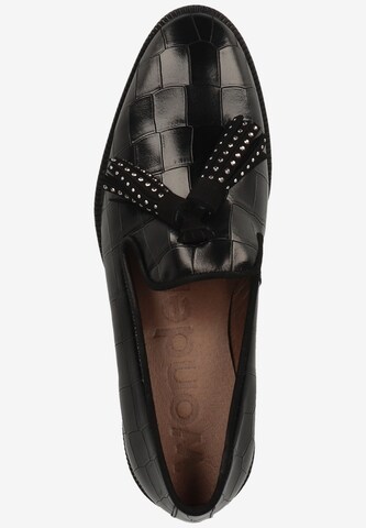 Wonders Classic Flats in Black