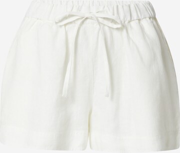 ABOUT YOU x Marie von Behrens Pants 'Lilia' in White: front