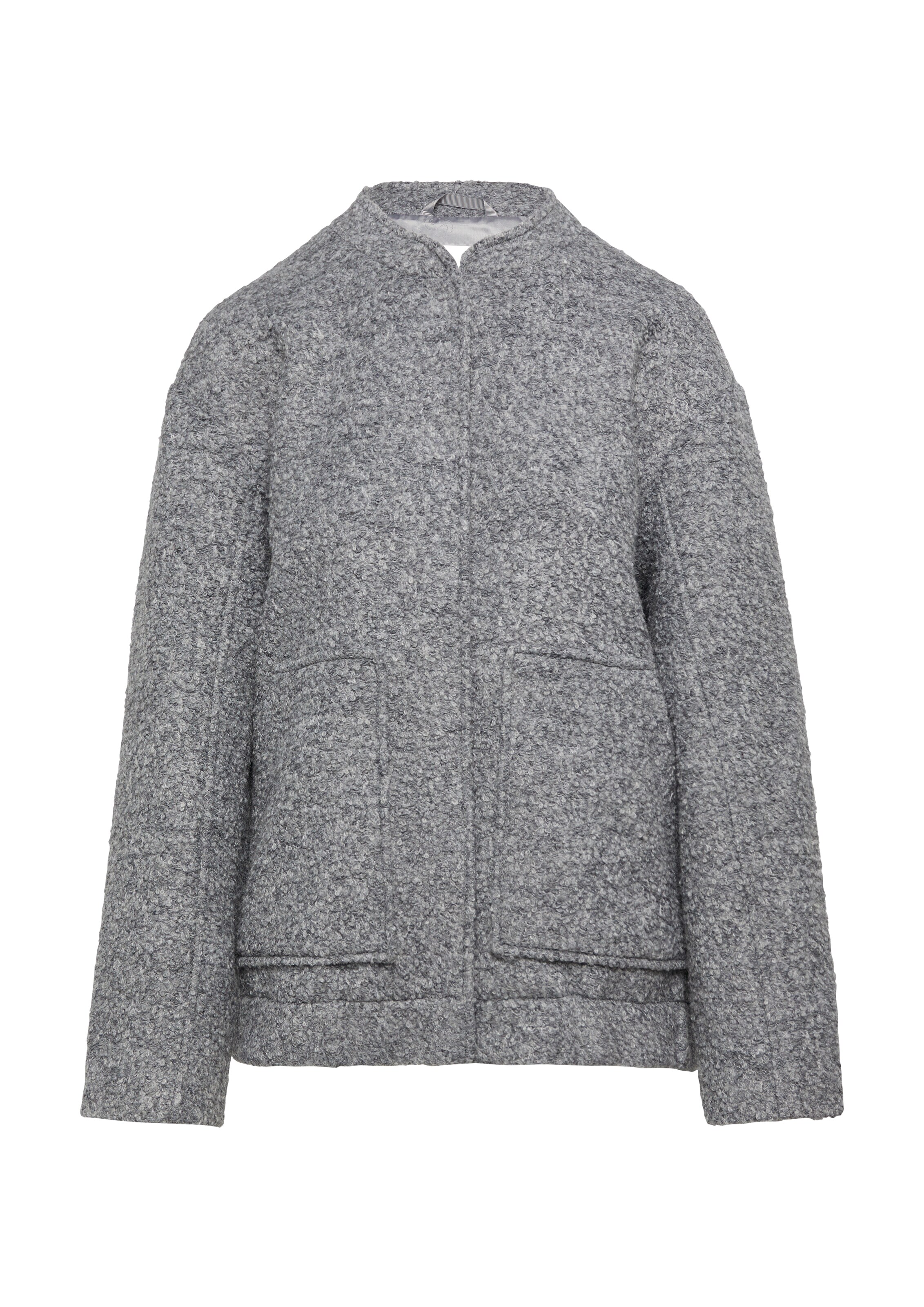 s.Oliver Übergangsjacke in Grau: Vorderseite