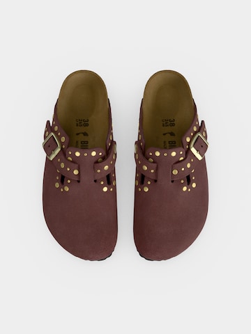 BIRKENSTOCK Papucs 'Boston Rivet' - piros