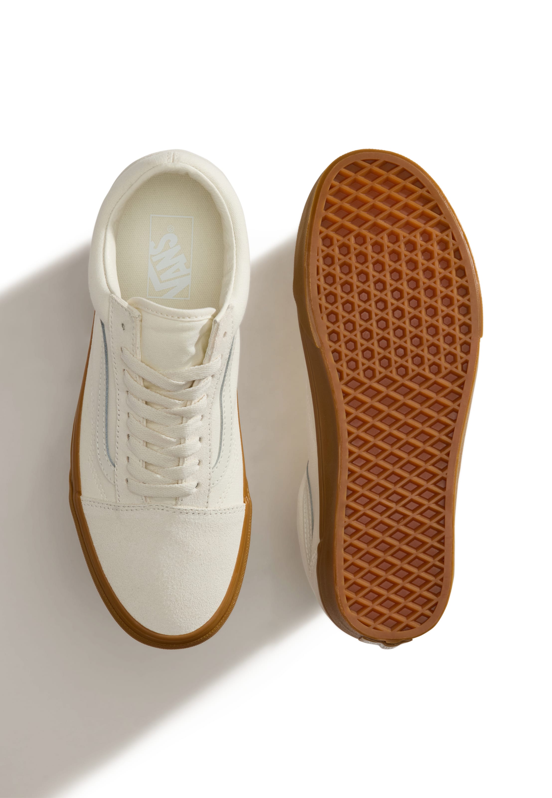 VANS Låg sneaker 'Old Skool' i beige