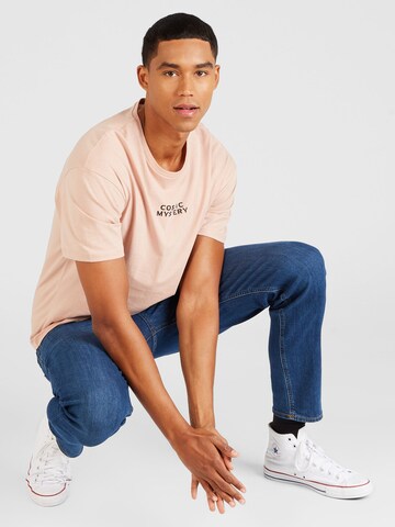 JACK & JONES T-Shirt 'MYSTERY' in Beige