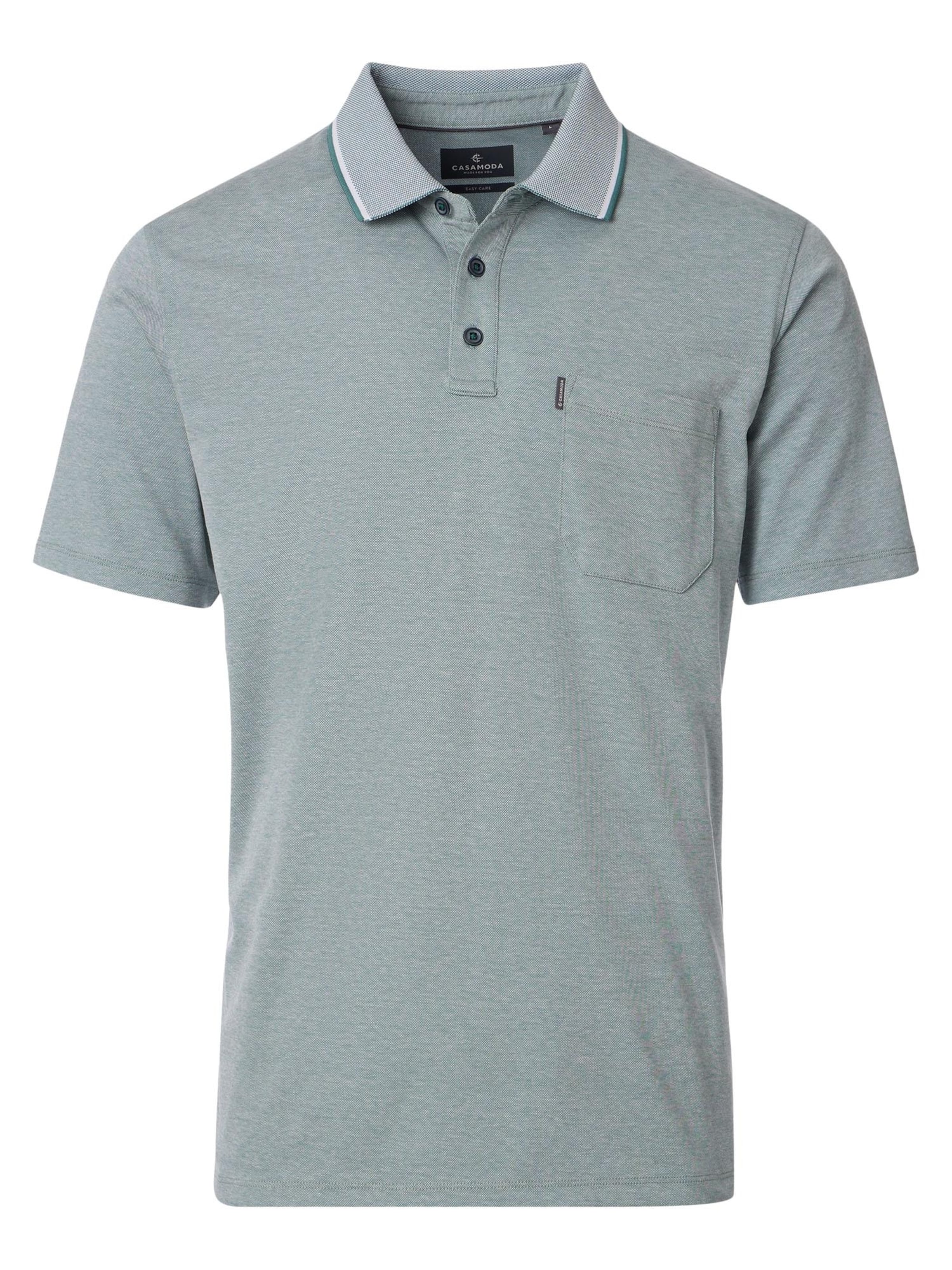 CASAMODA Shirt 'Basic'‌‌‌‌‌‌‌ in Grün: Vorderseite