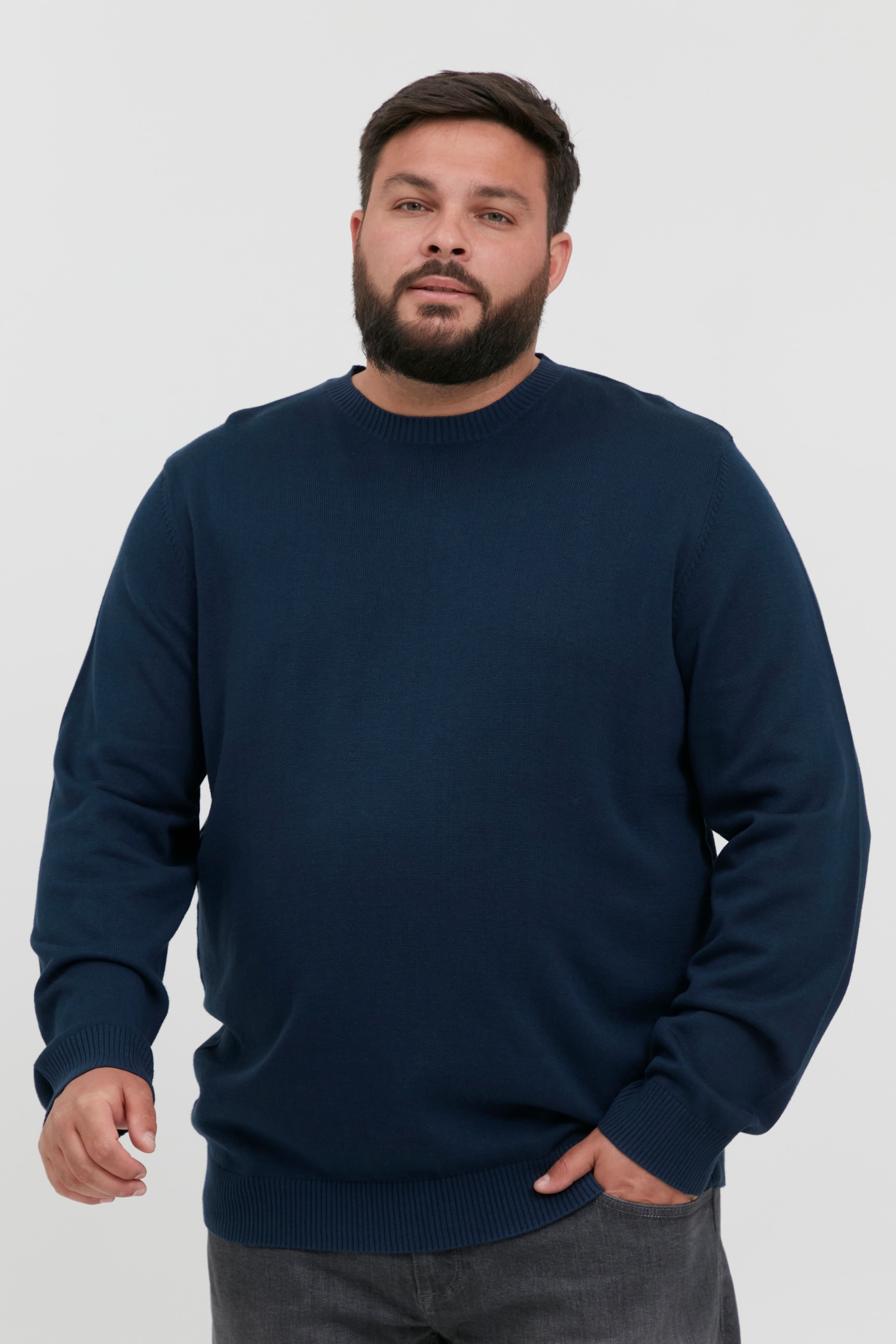 Männer Große Größen Blend Big Sweatshirt 'BT Lars' in Blau - XI43768 Männer Große Größen Blend Big Sweatshirt 'BT Lars' in Blau - XI43768