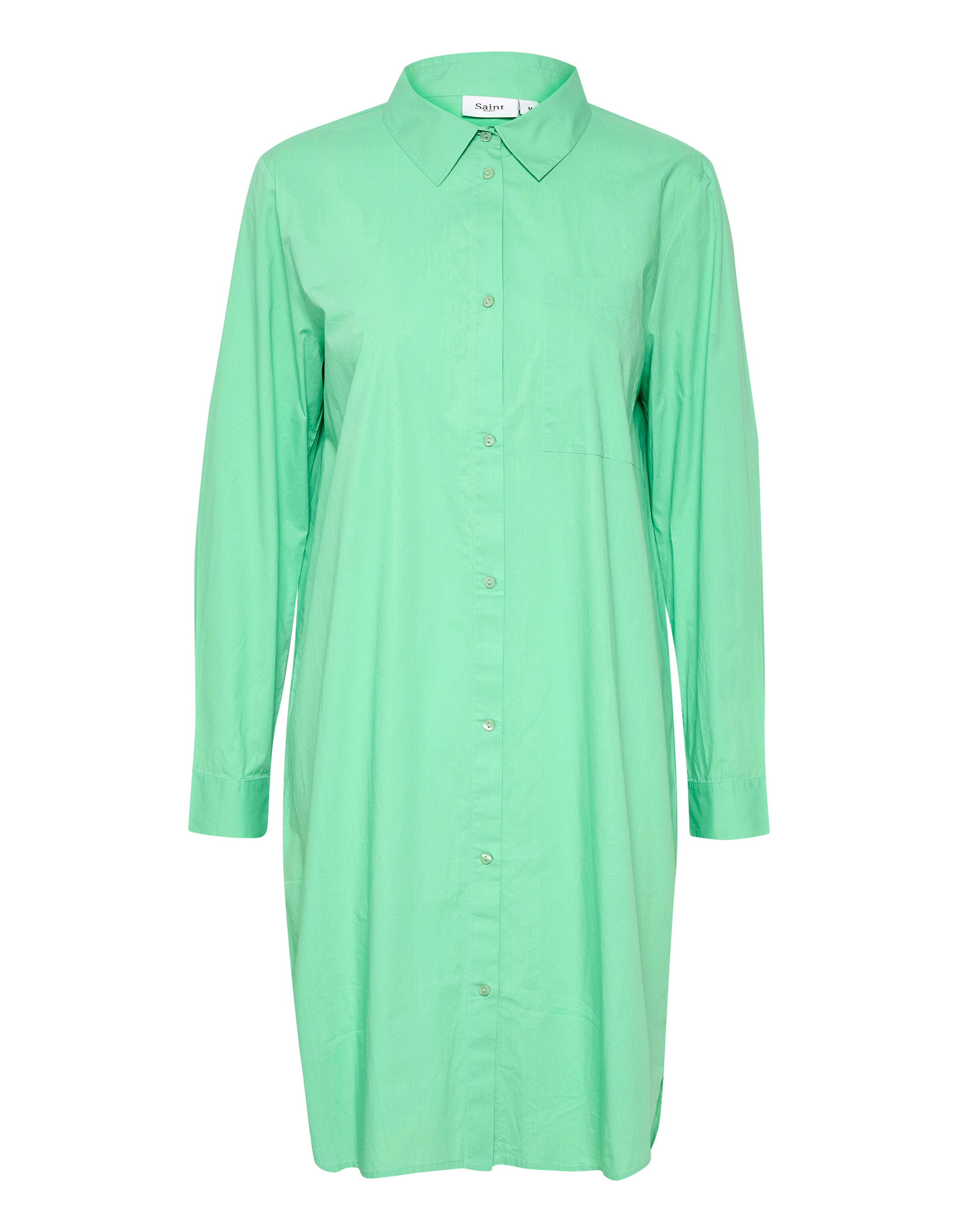 SAINT TROPEZ Μπλουζοφόρεμα 'Louise' σε πράσινο: μπροστά