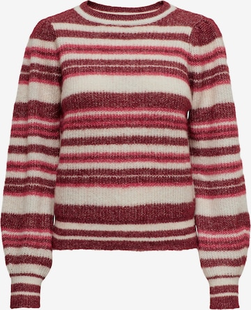 JDY - Pullover 'INGEBORG' em vermelho: frente