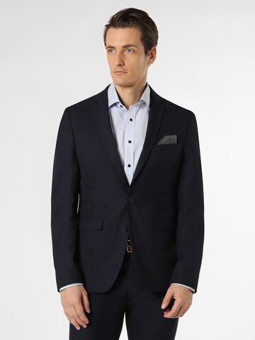 Finshley & Harding Slim fit Colbert in Blauw: voorkant