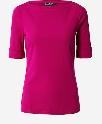 Lauren Ralph Lauren Μπλουζάκι 'JUDY' σε ροζ: μπροστά