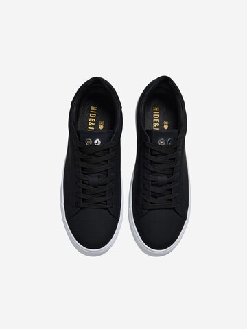 Hide&Jack Sneaker low 'Essence Black White'‌‌‌‌‌‌‌ in Schwarz