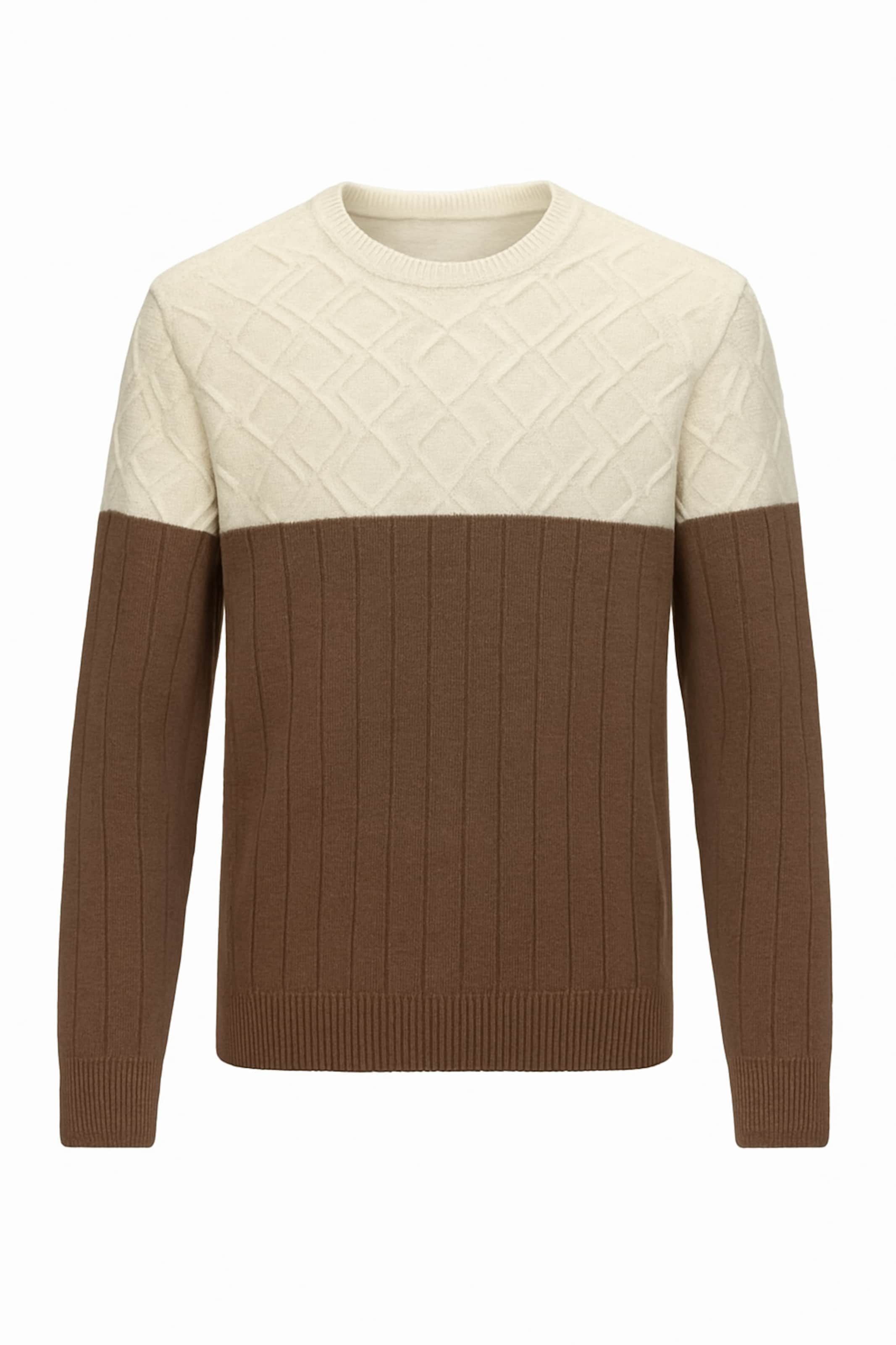 D’S Damat Trui in Bruin: voorkant