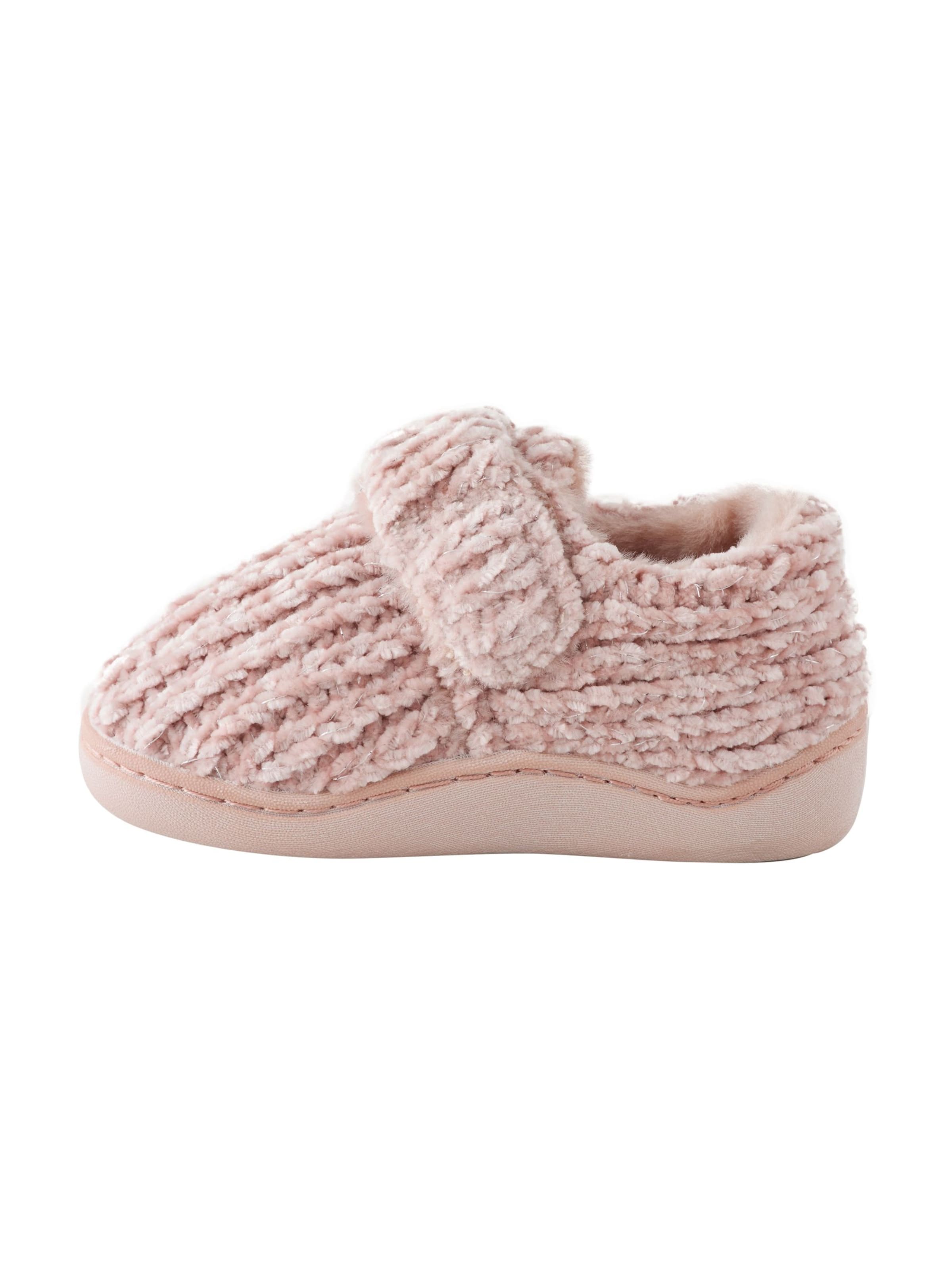 Pantoufle Next en rose : devant