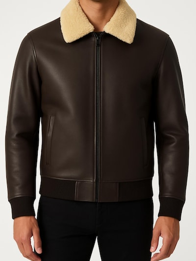 Giacca di mezza stagione 'The Commendent.' CYCAS D'OR di colore marrone scuro, Visualizzazione prodotti