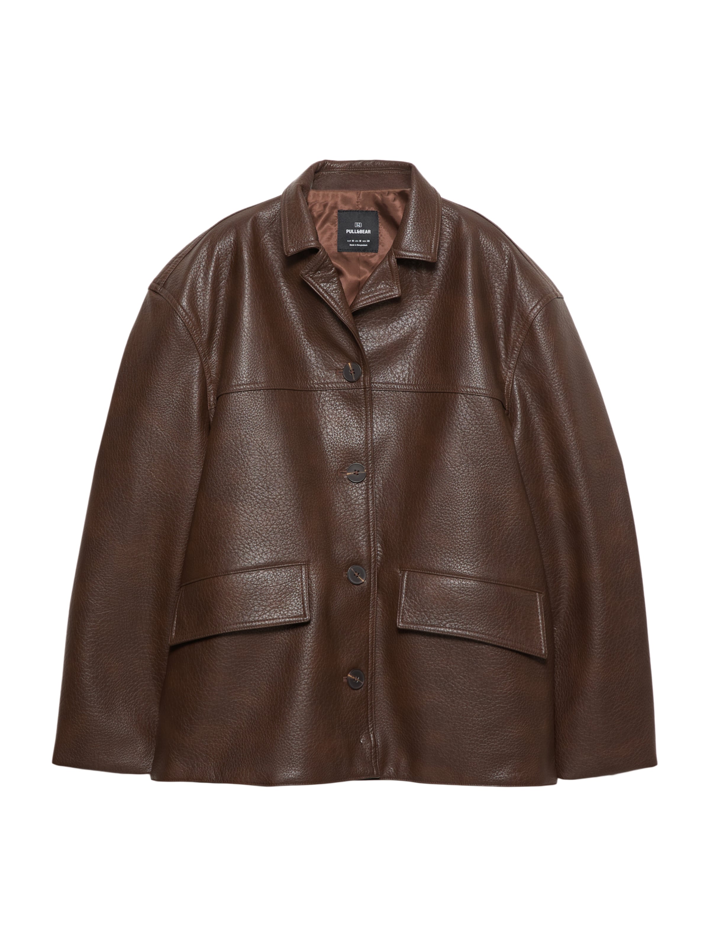 Pull&Bear Jacke in Braun: Vorderseite