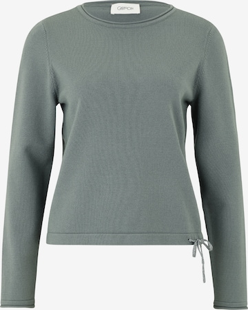 Pull-over Cartoon en gris : devant