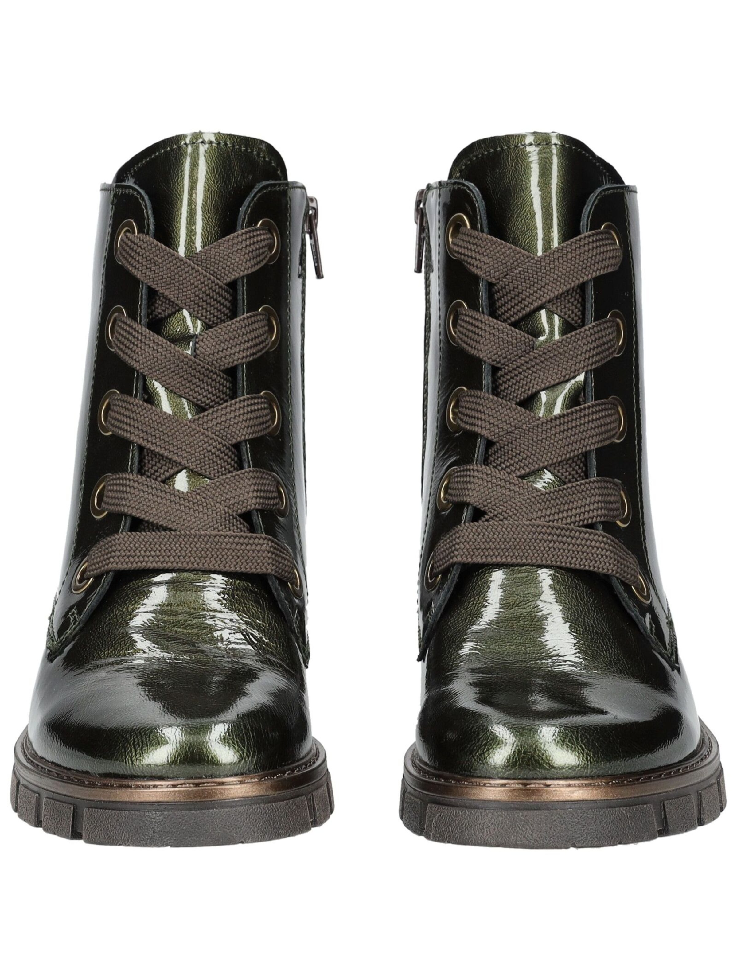 Bottines à lacets ARA en vert