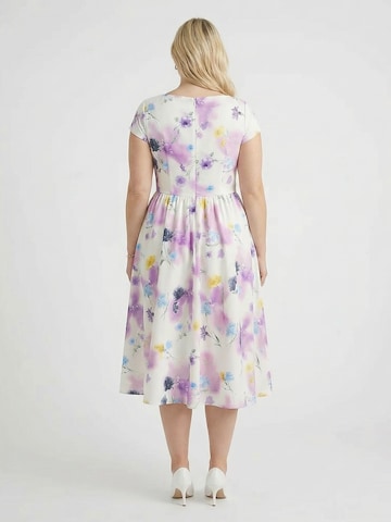 Guido Maria Kretschmer Curvy Платье 'Bridgerton' в Бежевый