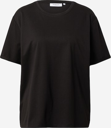 MSCH COPENHAGEN - Camiseta 'Terina' en negro: frente