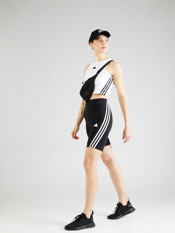 ADIDAS SPORTSWEAR Skinny Urheiluhousut 'Future Icons' värissä musta