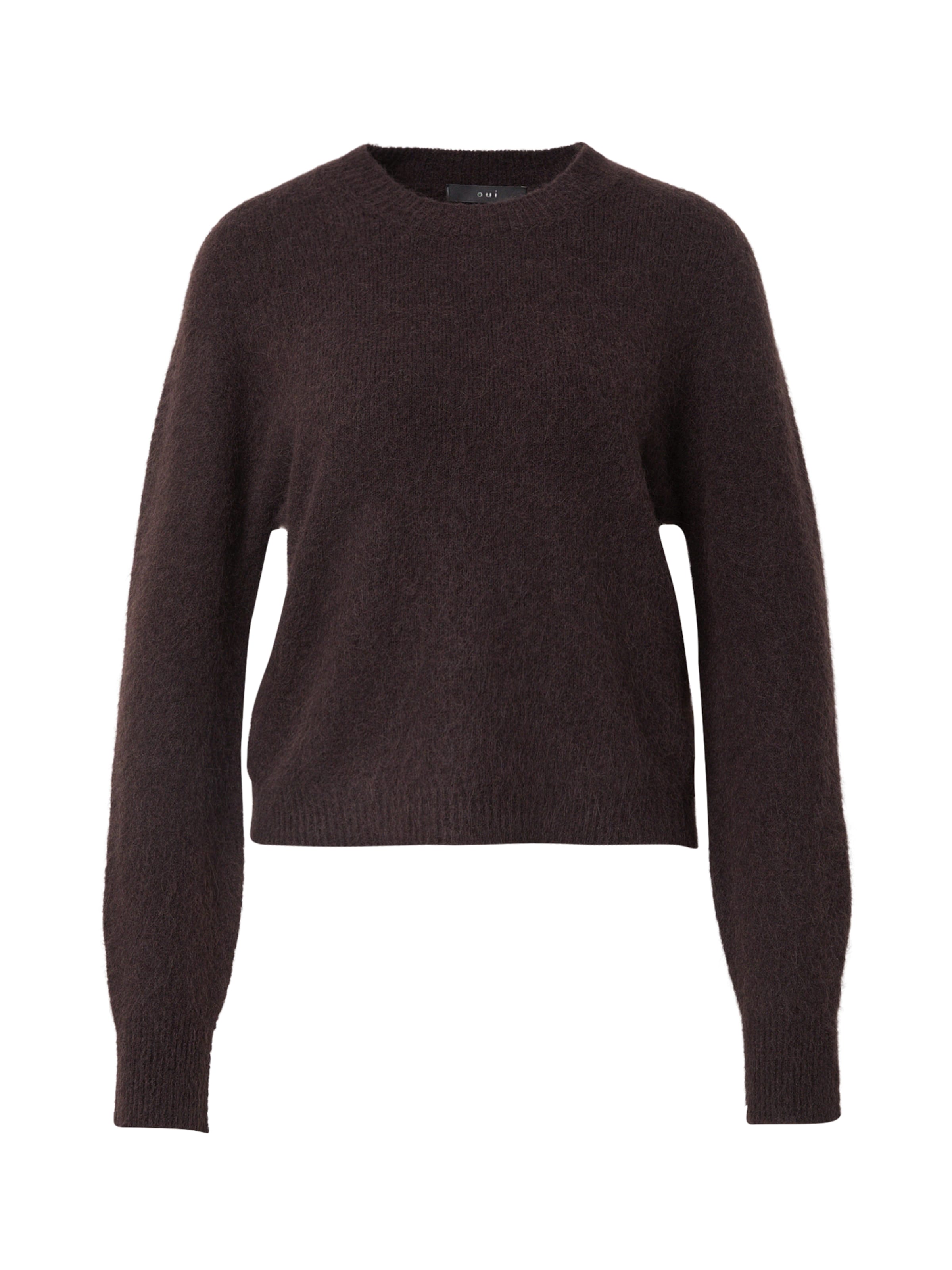 OUI Trui in Bruin: voorkant