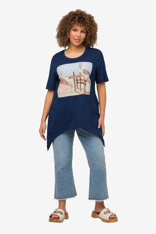 T-shirt Ulla Popken en bleu