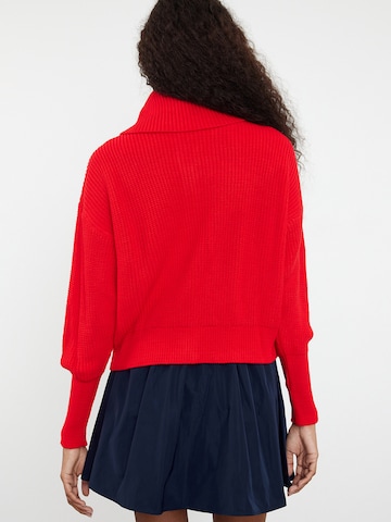 Trendyol Strickjacke in Rot