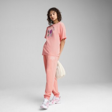 PUMA Shirt 'Graphics Fruity' in Roze