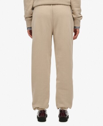 Superdry Tapered Pants 'Essential' in Grey