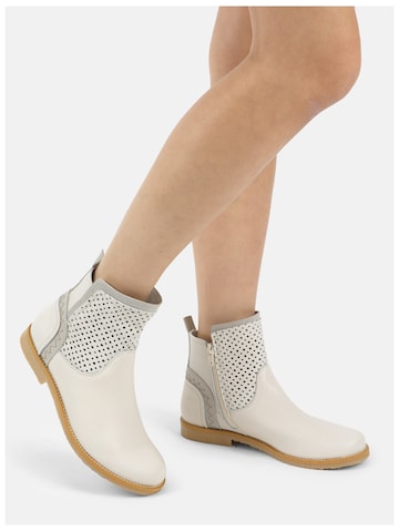 FELMINI Enkellaarsjes 'Clash' in Wit