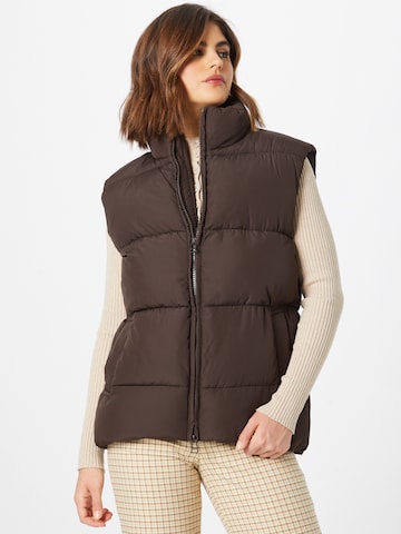 Monki Vest in Brown