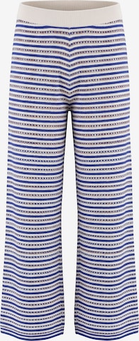 Studio Untold Wide leg Broek in Beige: voorkant