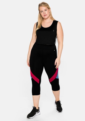 SHEEGO Sports Top in Black