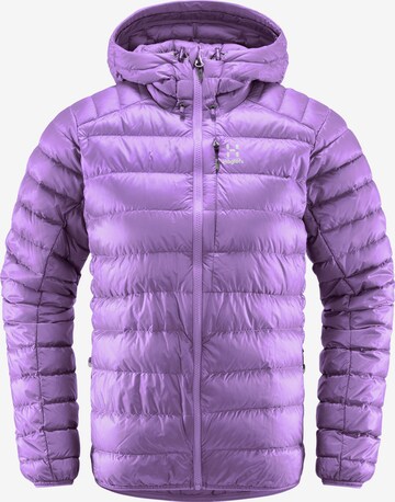 Haglöfs Outdoor Jacket 'Roc Down' in Purple: front