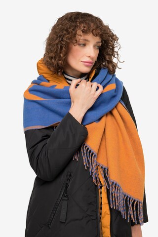 LAURASØN Scarf in Blue: front